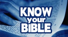 Know Your Bible